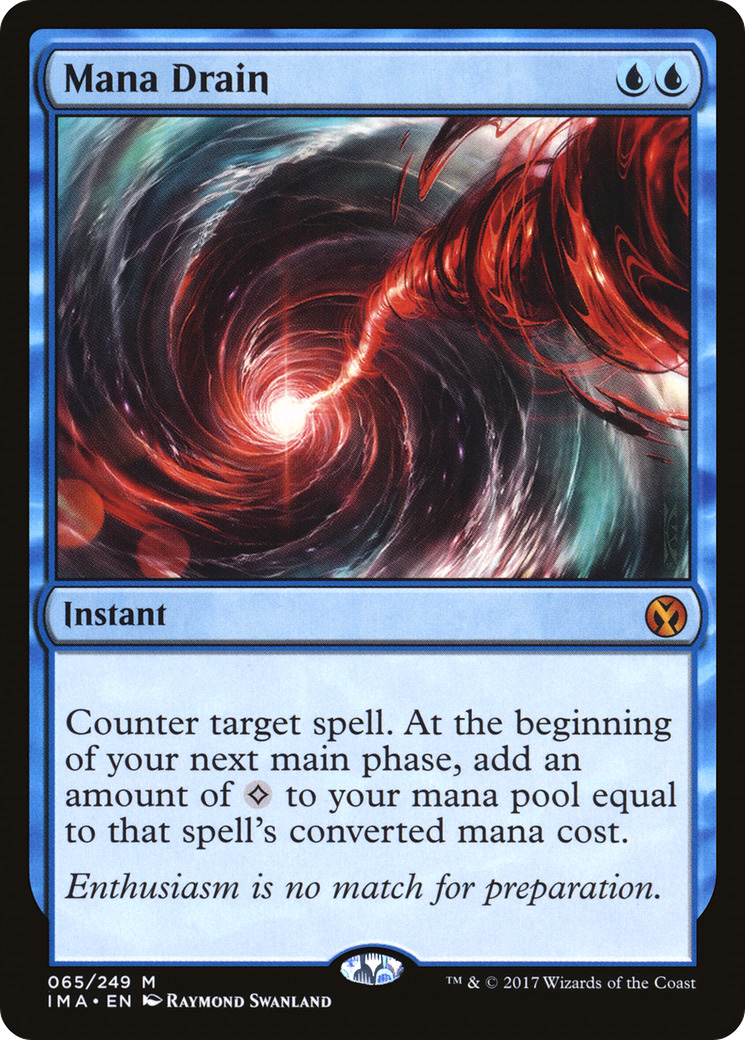 Mana Drain (IMA-065) [Iconic Masters]