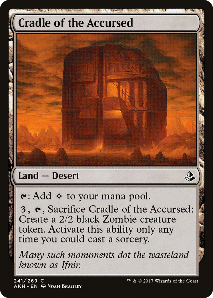 Cradle of the Accursed (AKH-241) [Amonkhet] Foil