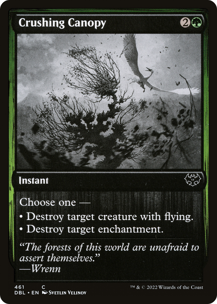 Crushing Canopy (DBL-461) [Innistrad: Double Feature]
