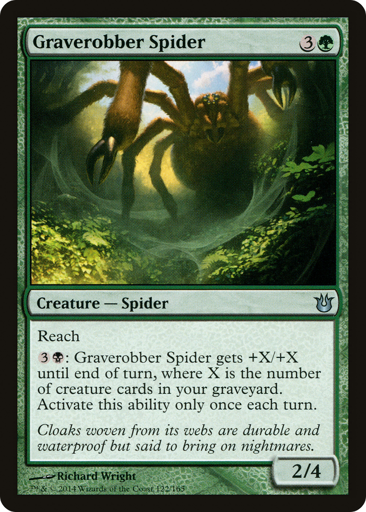 Graverobber Spider (BNG-122) [Born of the Gods]