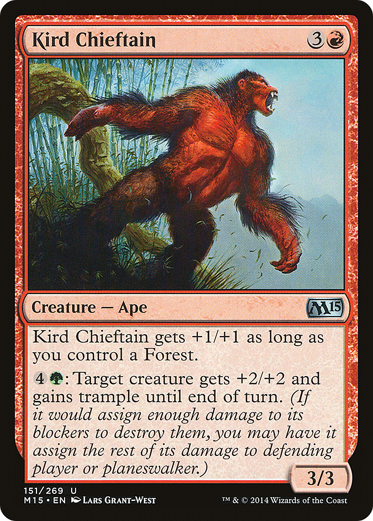 Kird Chieftain (M15-151) [Magic 2015]
