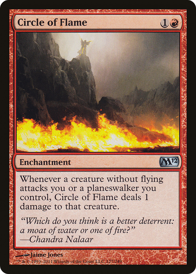 Circle of Flame (M12-127) [Magic 2012]