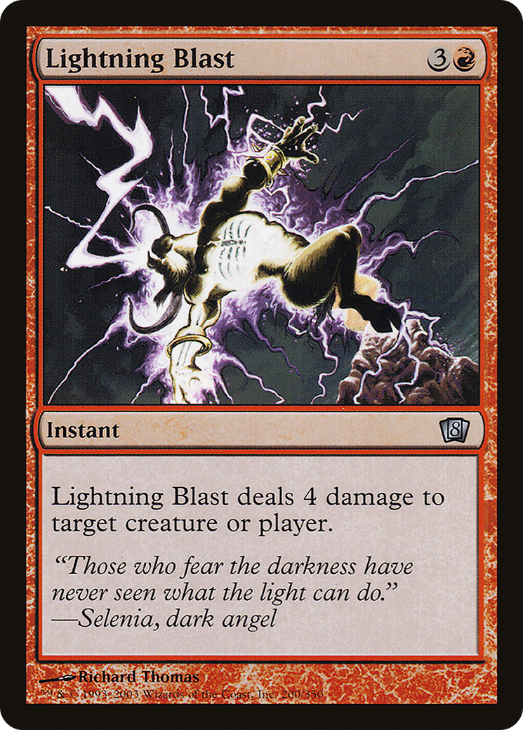 Lightning Blast (8ED-200) [8th Edition]