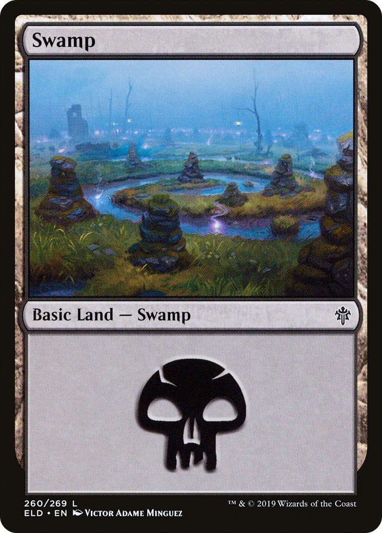 Swamp (ELD-260) [Throne of Eldraine]