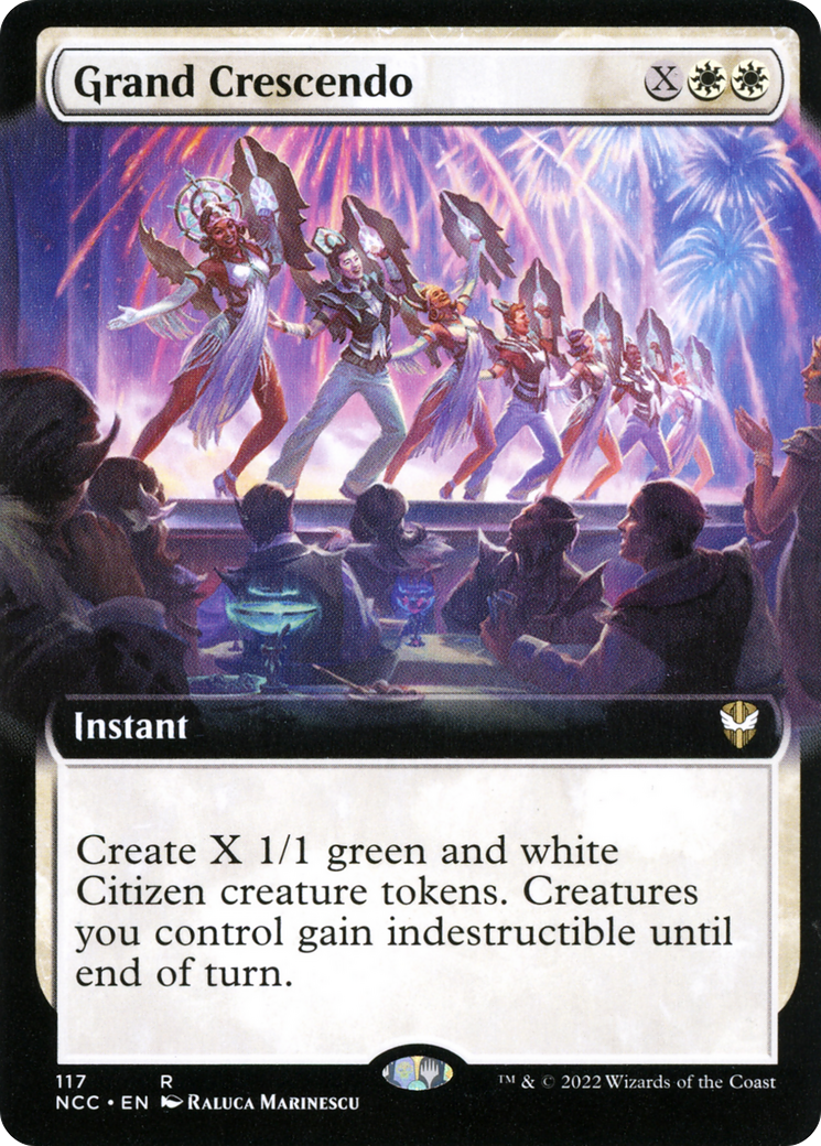 Grand Crescendo - Extended Art [Commander: Streets of New Capenna]