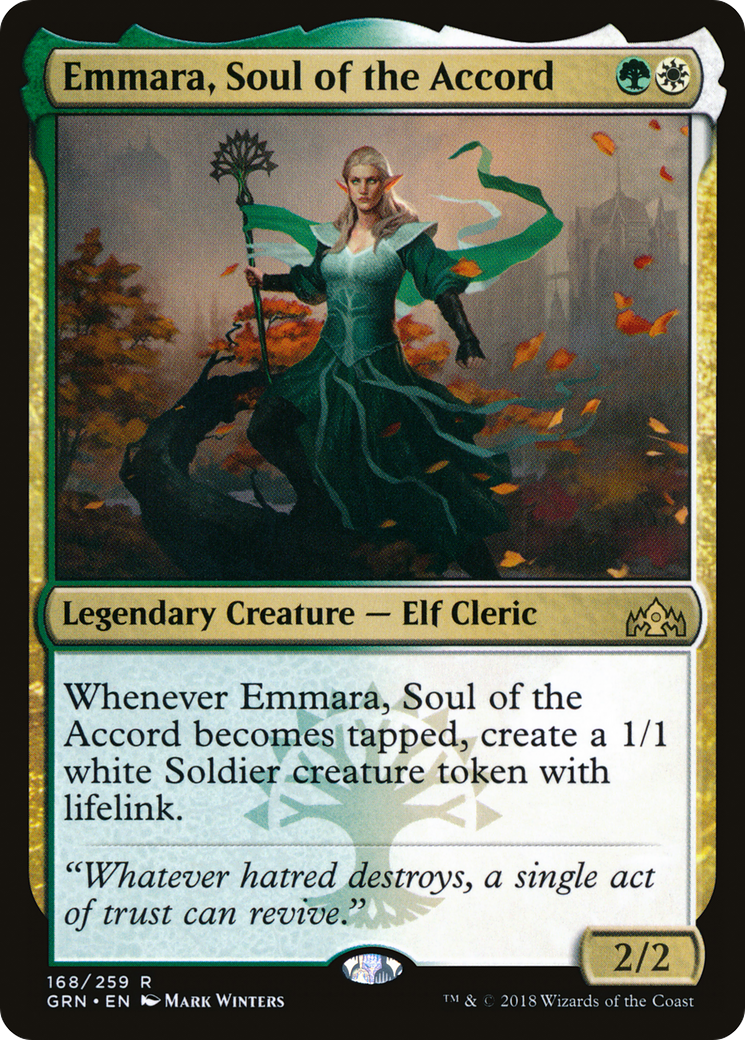 Emmara, Soul of the Accord (GRN-168) [Guilds of Ravnica]