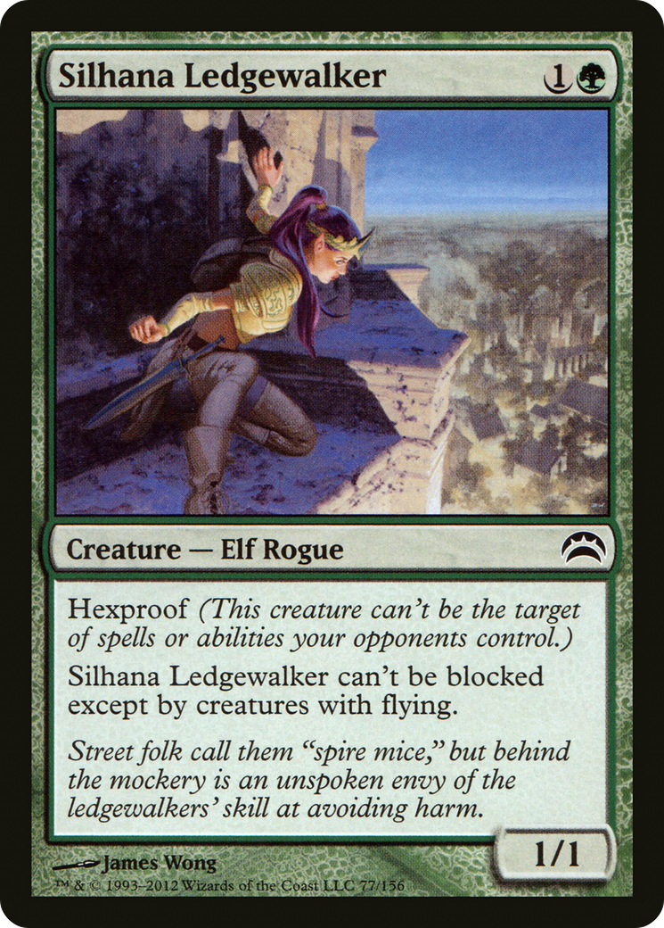 Silhana Ledgewalker (PC2-077) [Planechase 2012] Foil