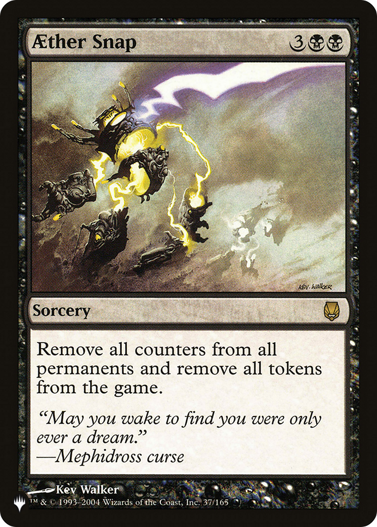 Aether Snap (LIST-37/165) [The List]