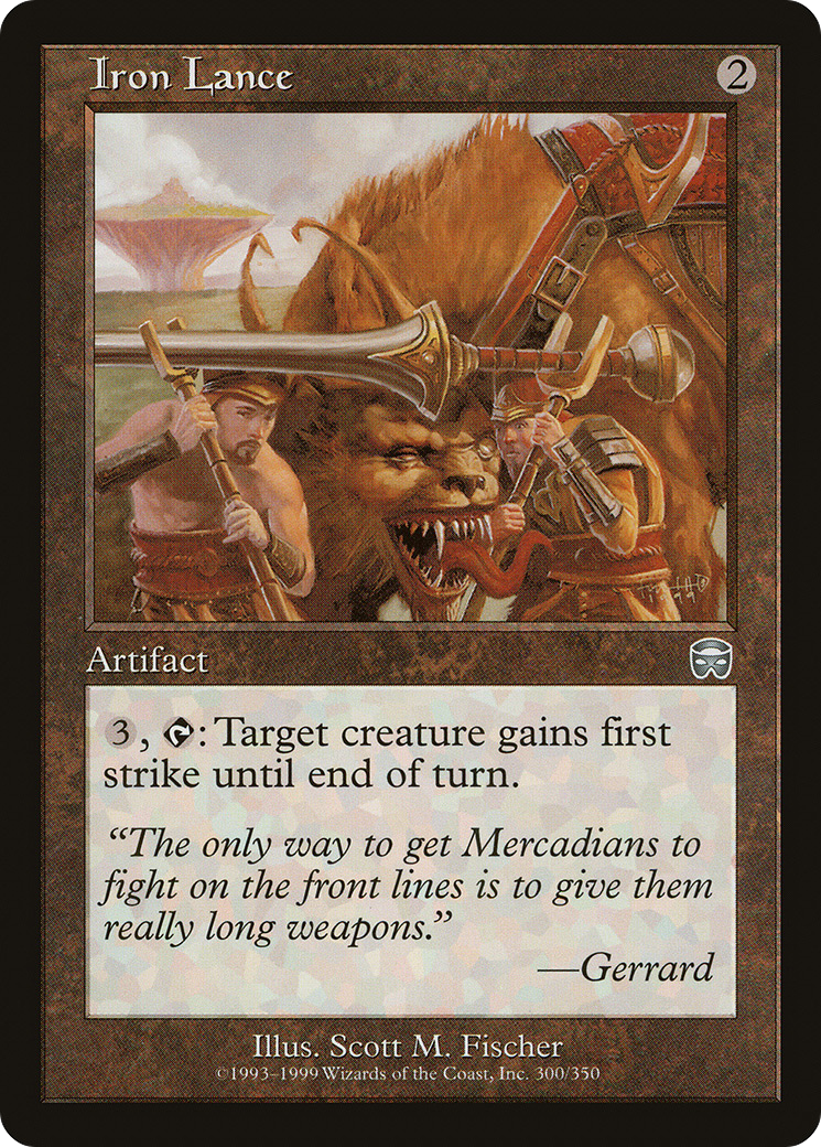 Iron Lance (MMQ-300) [Mercadian Masques]