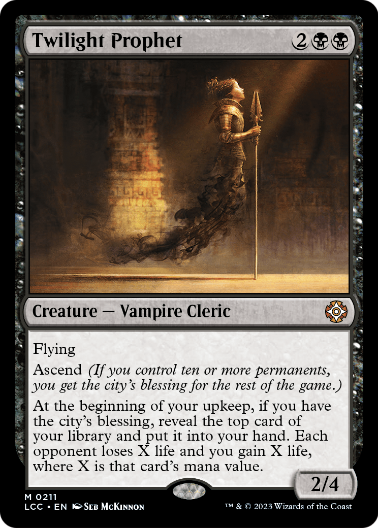 Twilight Prophet (LCC-211) [The Lost Caverns of Ixalan Commander]