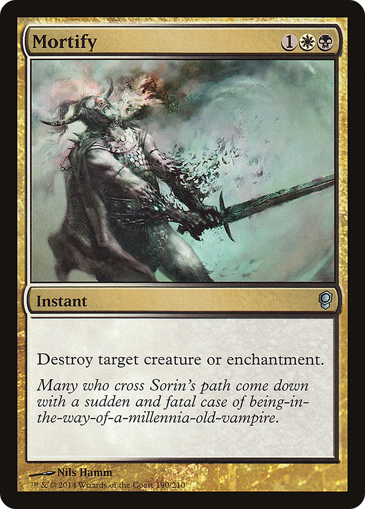 Mortify (CNS-190) [Conspiracy] Foil