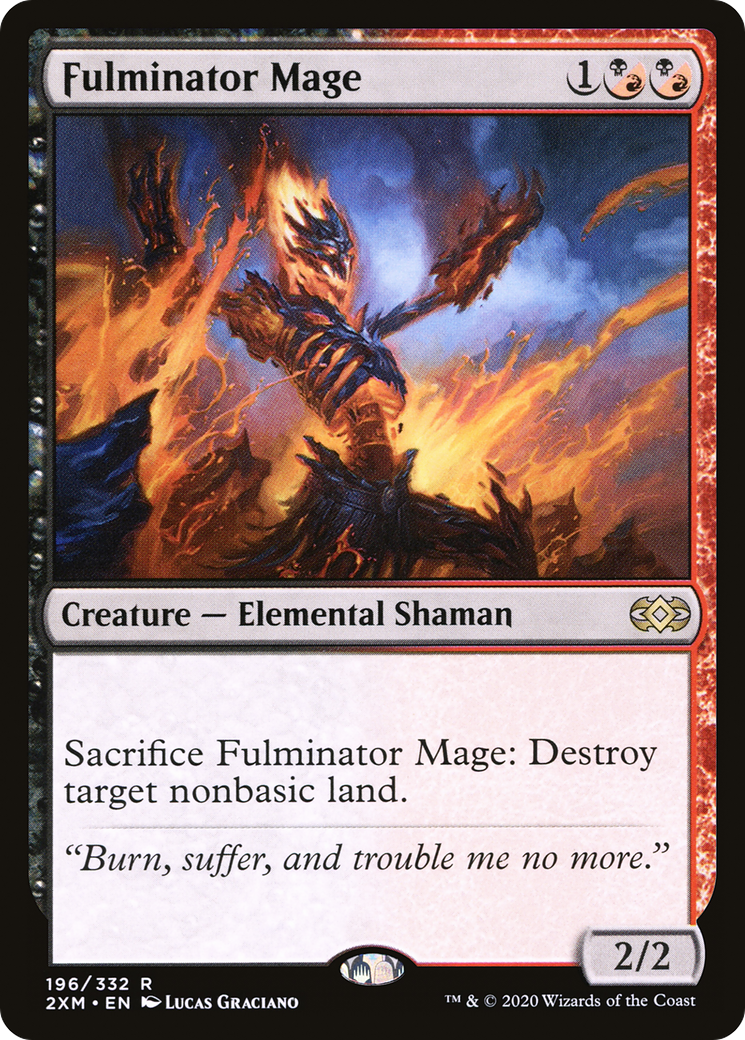 Fulminator Mage (2XM-196) [Double Masters]