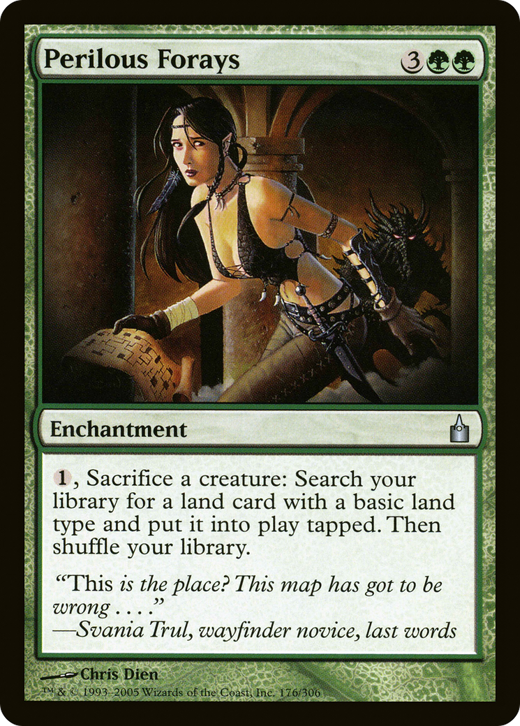 Perilous Forays (RAV-176) [Ravnica: City of Guilds] Foil