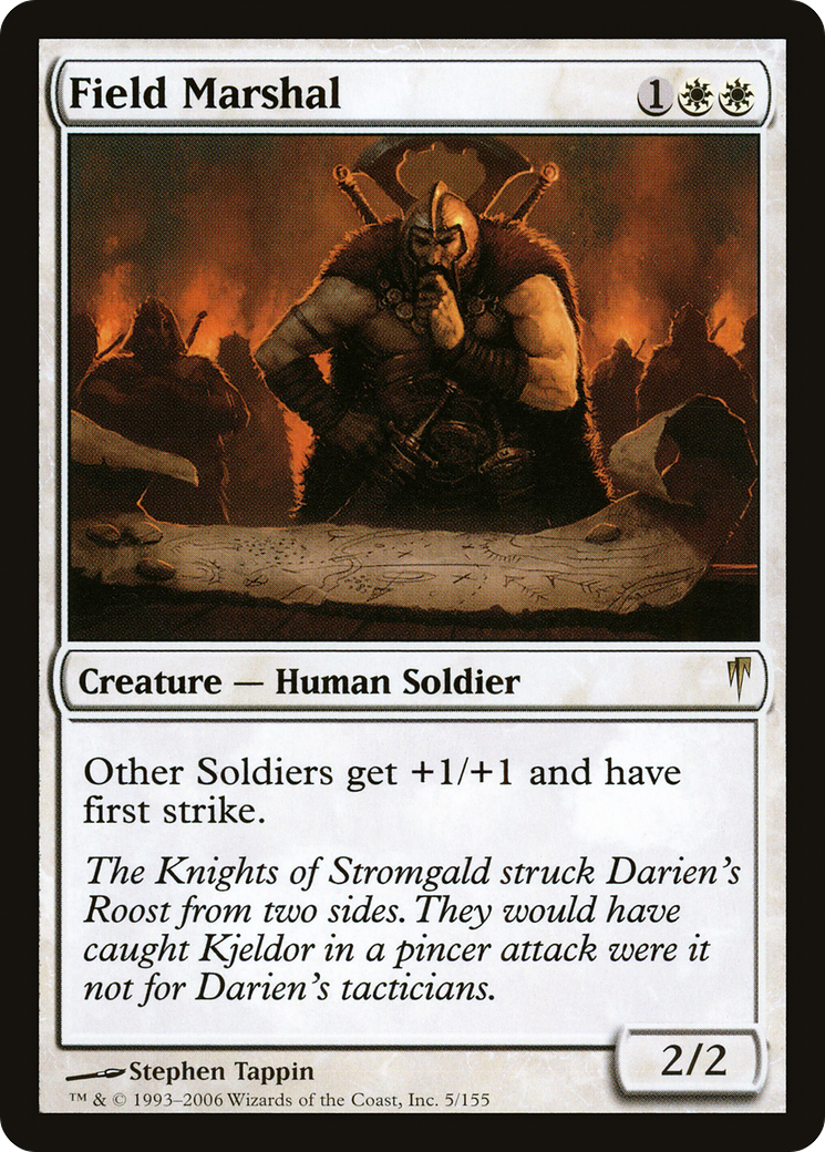 Field Marshal (CSP-005) [Coldsnap] Foil