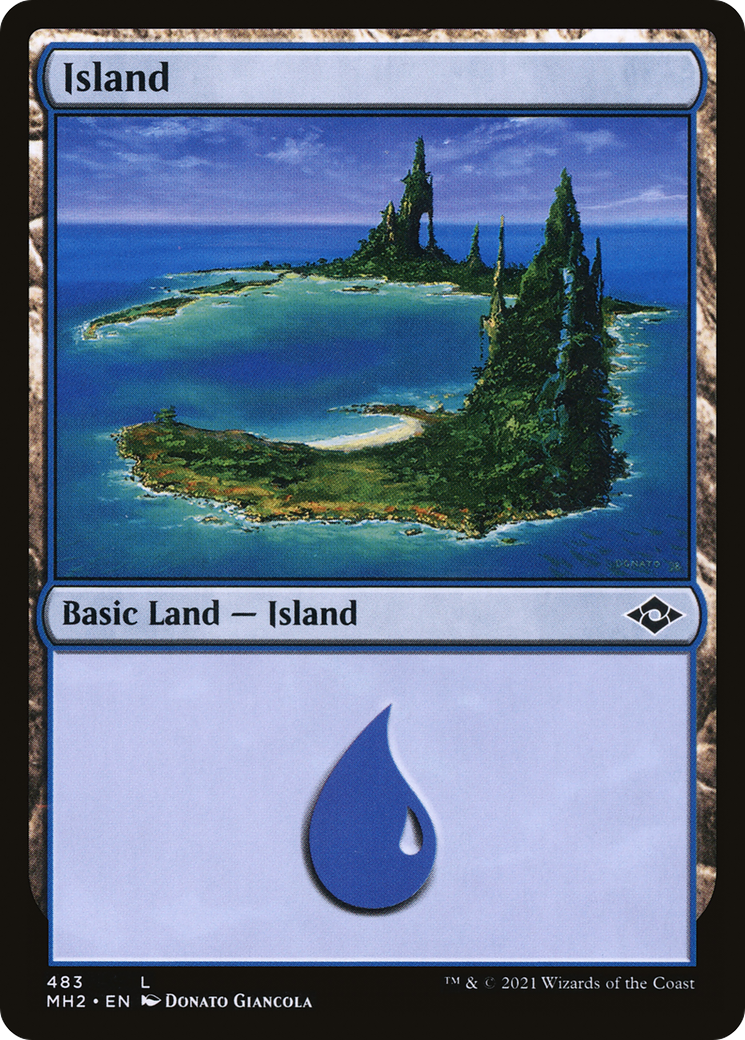 Island (MH2-483) [Modern Horizons 2] Foil