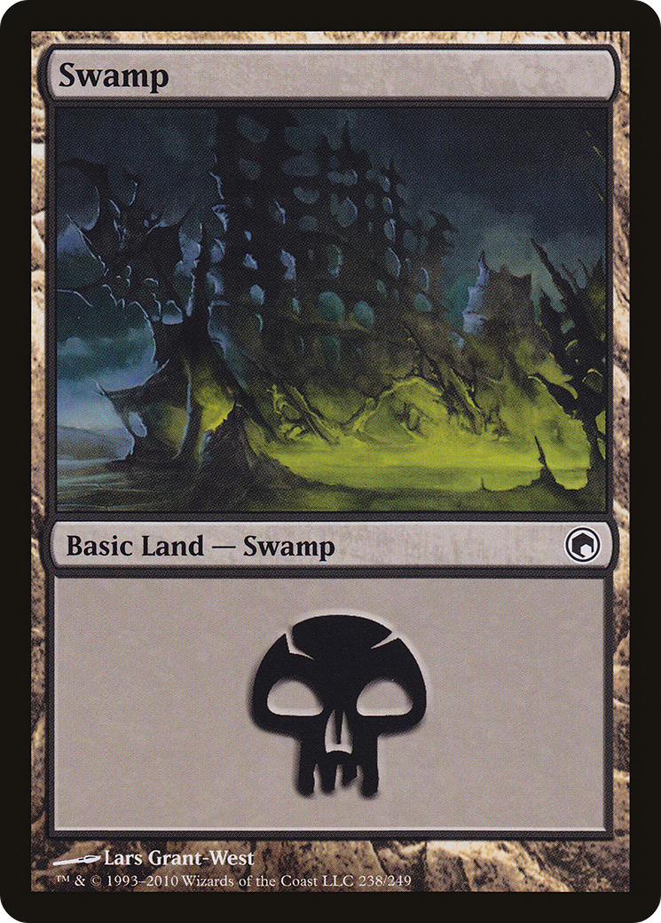 Swamp (SOM-238) [Scars of Mirrodin]