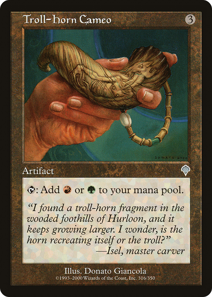 Troll-Horn Cameo (INV-316) [Invasion] Foil