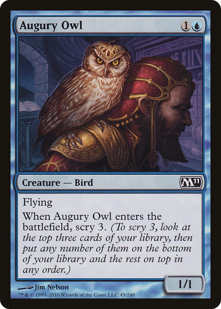 Augury Owl (M11-045) [Magic 2011] Foil