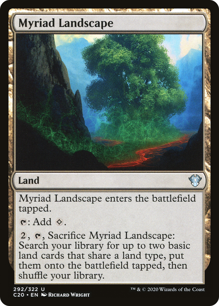 Myriad Landscape (C20-292) [Commander 2020]