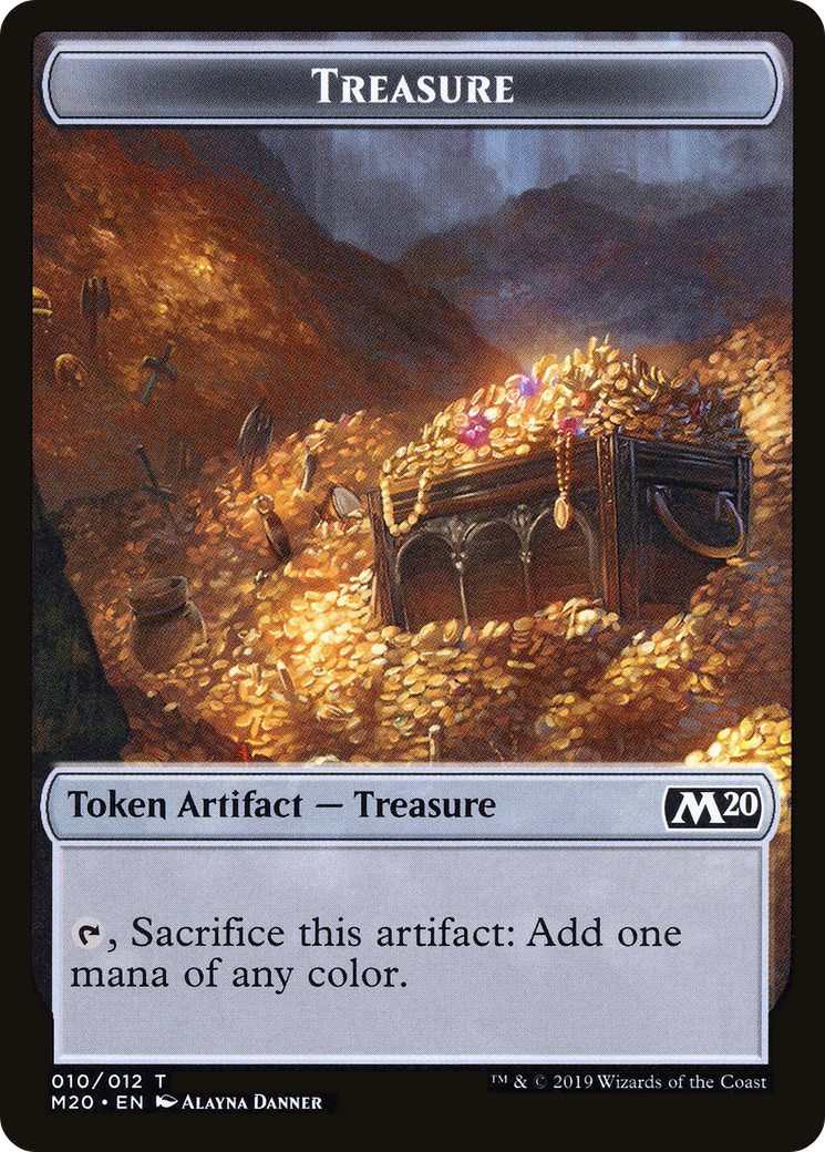 Treasure Token (M20-010) [Core Set 2020 Tokens]