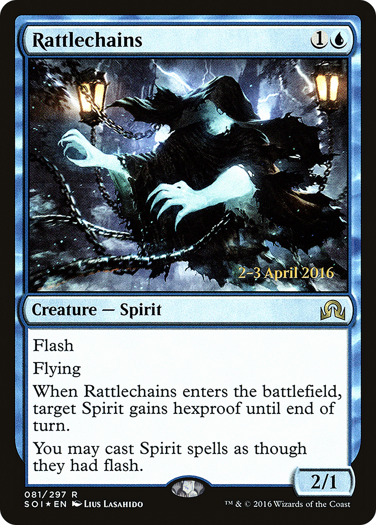 Rattlechains (PRE-081) [Shadows over Innistrad Promos] Foil