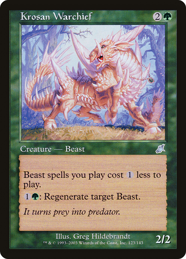 Krosan Warchief (SCG-123) [Scourge]