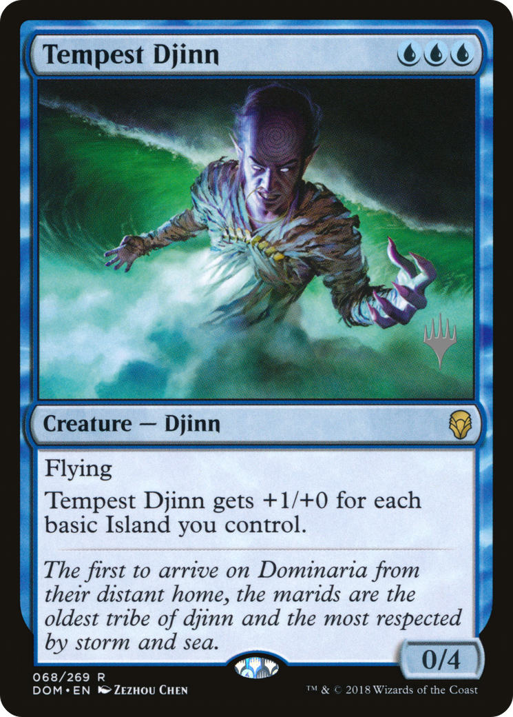 Tempest Djinn (PPM20-068) [Promo Pack: Dominaria Promos]