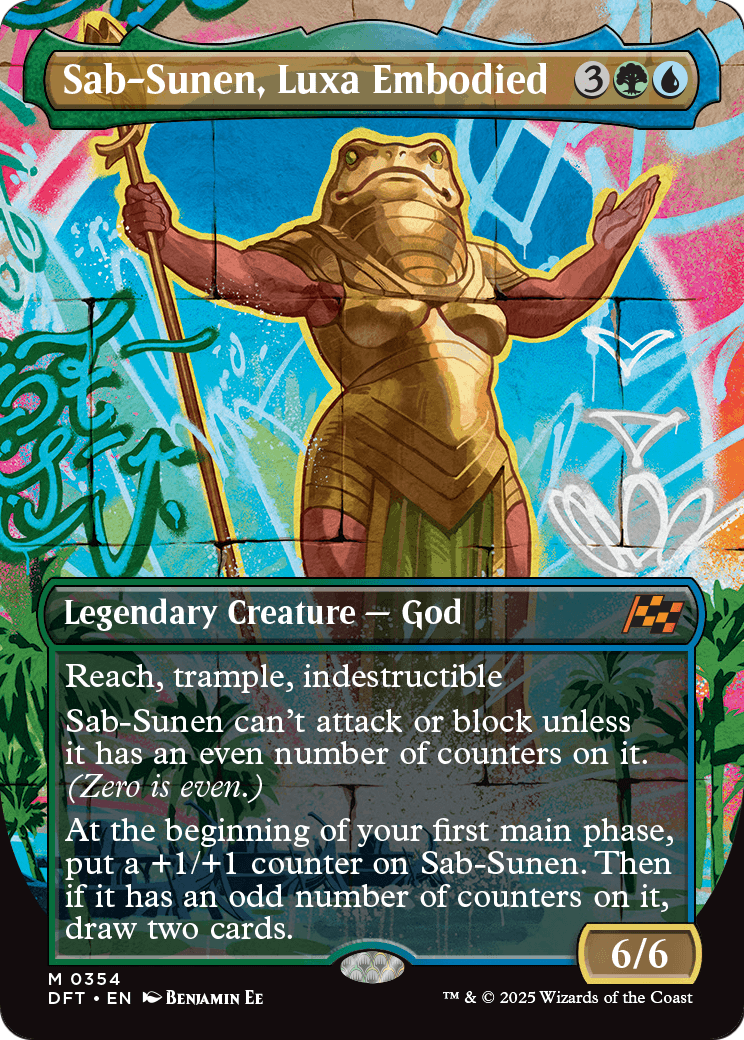 Sab-Sunen, Luxa Embodied (Borderless) (DFT-354) [Aetherdrift]