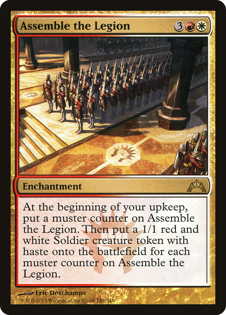 Assemble the Legion (GTC-142) [Gatecrash] Foil