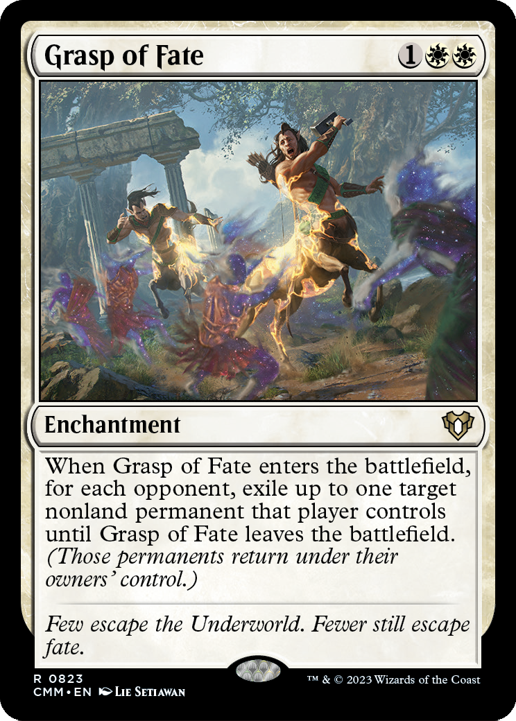 Grasp of Fate (CMM-823) [Commander Masters]