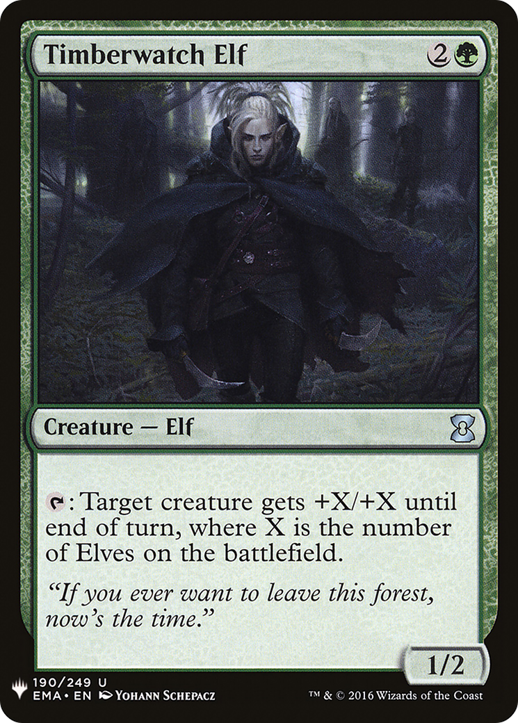 Timberwatch Elf (LIST-190) [The List]