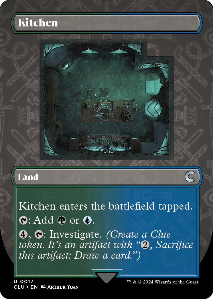 Kitchen (Borderless) (CLU-017) [Ravnica: Clue Edition]