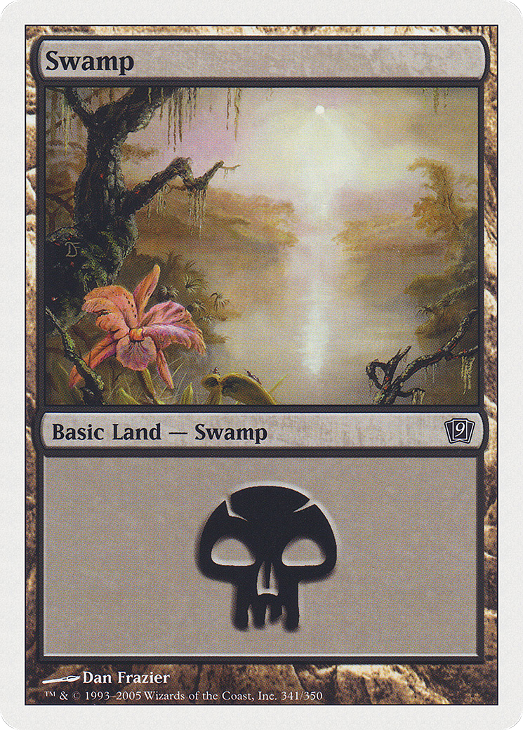 Swamp (9ED-341) [9th Edition]