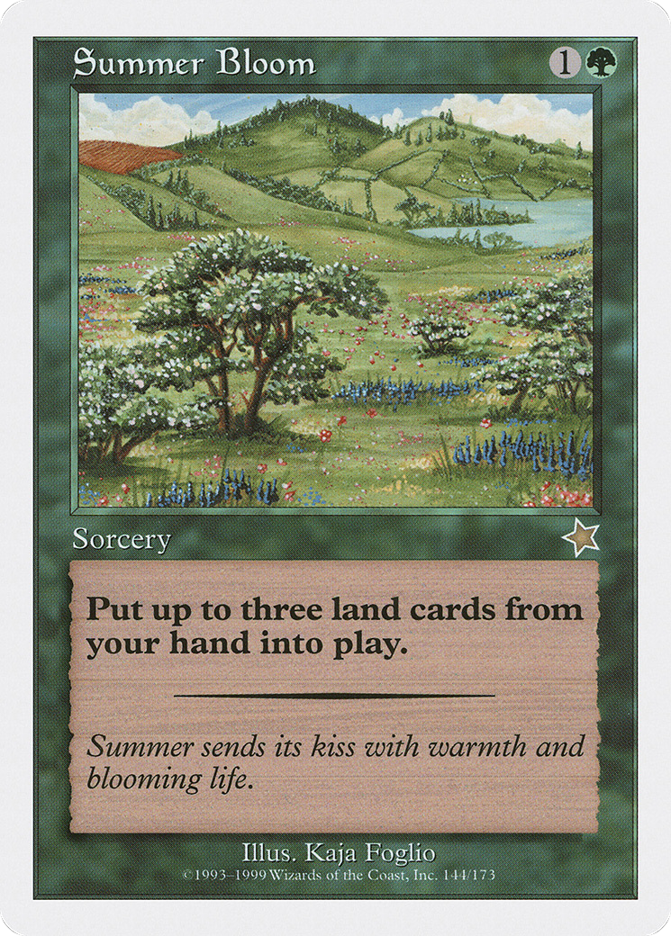 Summer Bloom (S99-144) [Starter 1999]