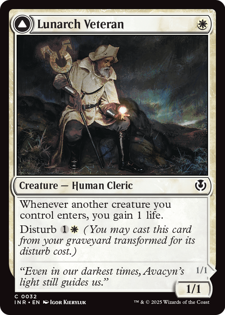 Lunarch Veteran (INR-032) [Innistrad Remastered]