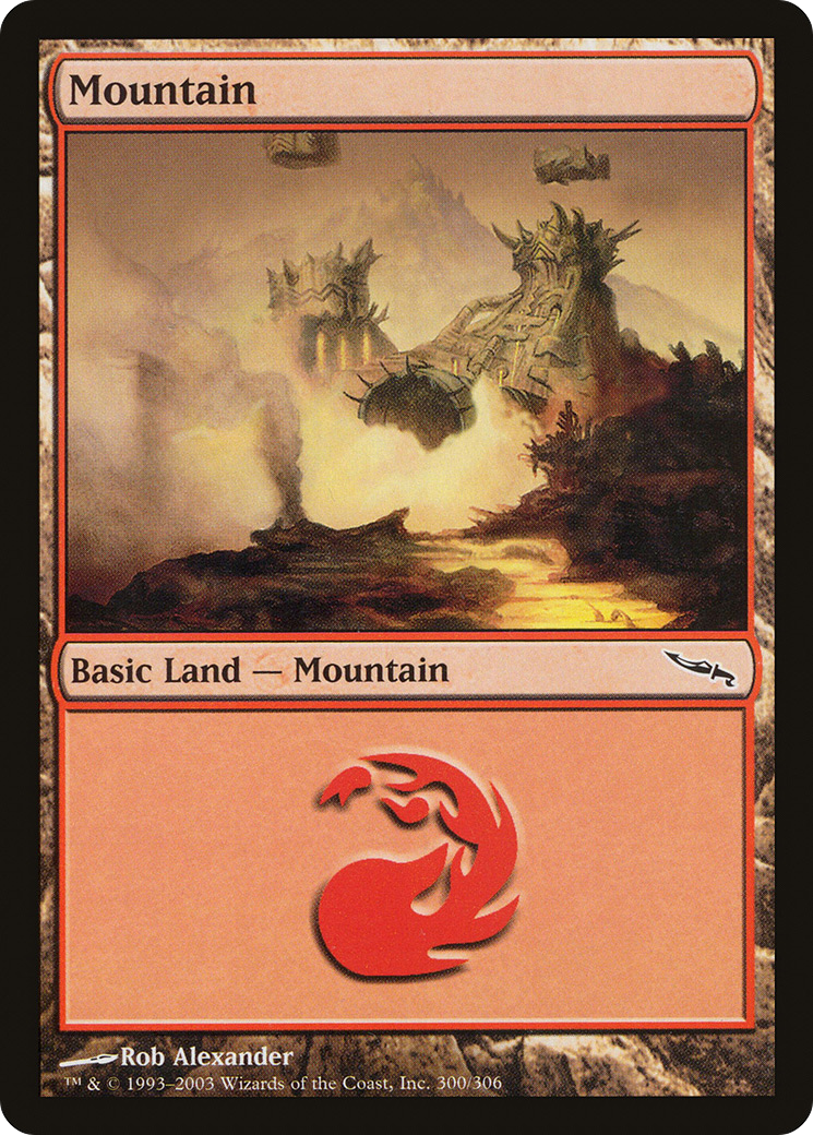 Mountain (MRD-300) [Mirrodin] Foil