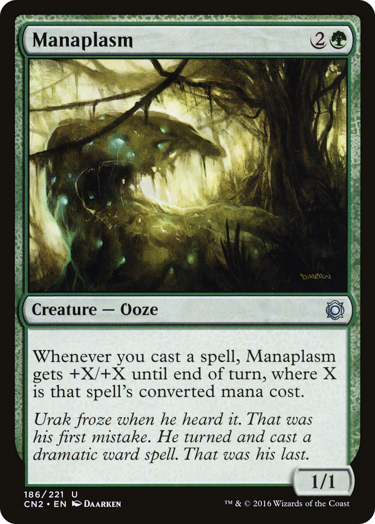 Manaplasm (CN2-186) [Conspiracy: Take the Crown] Foil