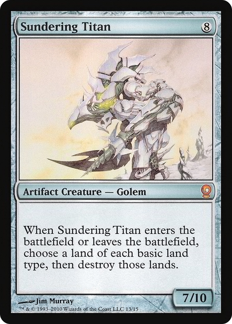 Sundering Titan [From the Vault: Relics] Foil