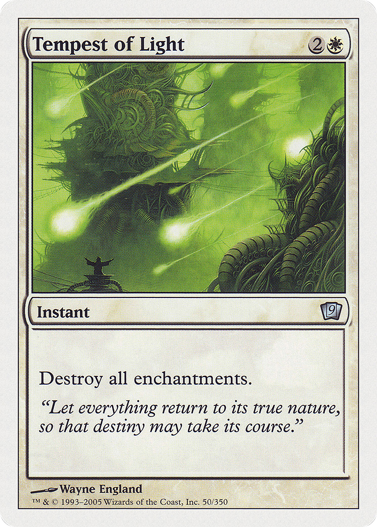 Tempest of Light (9ED-050) [9th Edition] Foil