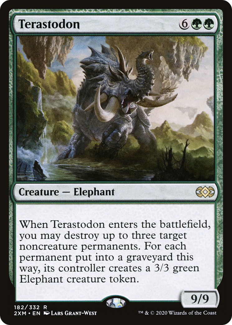 Terastodon (2XM-182) [Double Masters] Foil