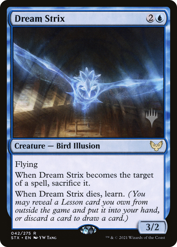 Dream Strix (PPSTX-042) [Promo Pack: Strixhaven: School of Mages Promos]
