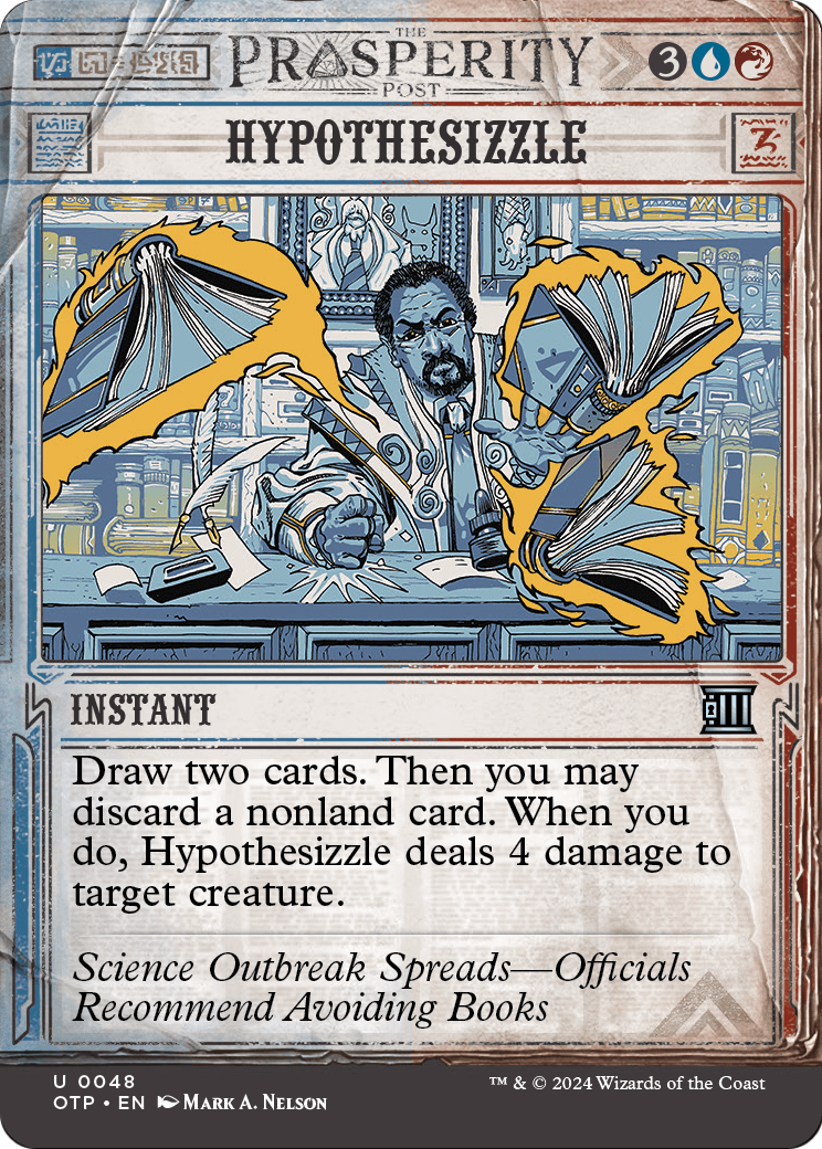 Hypothesizzle [Outlaws of Thunder Junction: Breaking News]