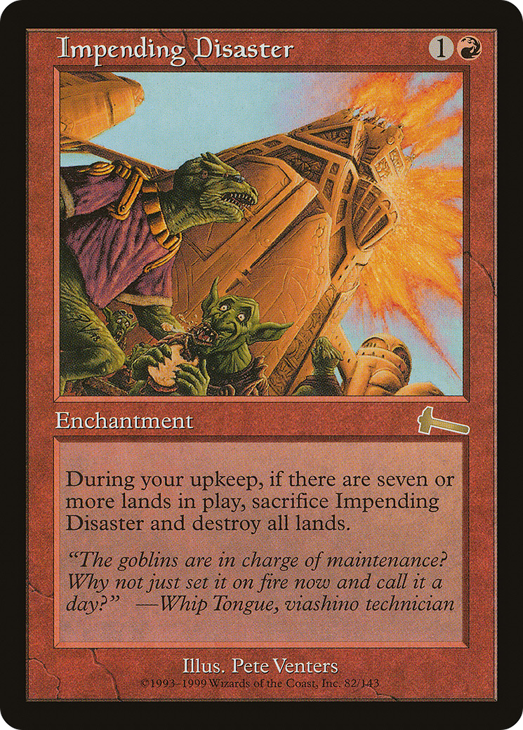 Impending Disaster (ULG-082) [Urza's Legacy] Foil
