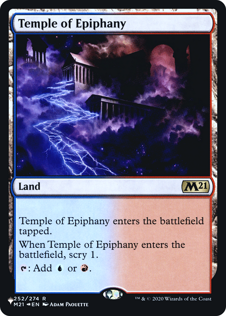 Temple of Epiphany (LIST-252) [The List] Foil