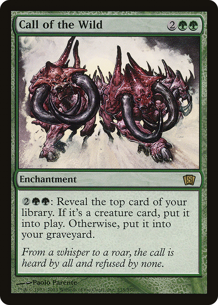 Call of the Wild (8ED-235) [8th Edition] Foil