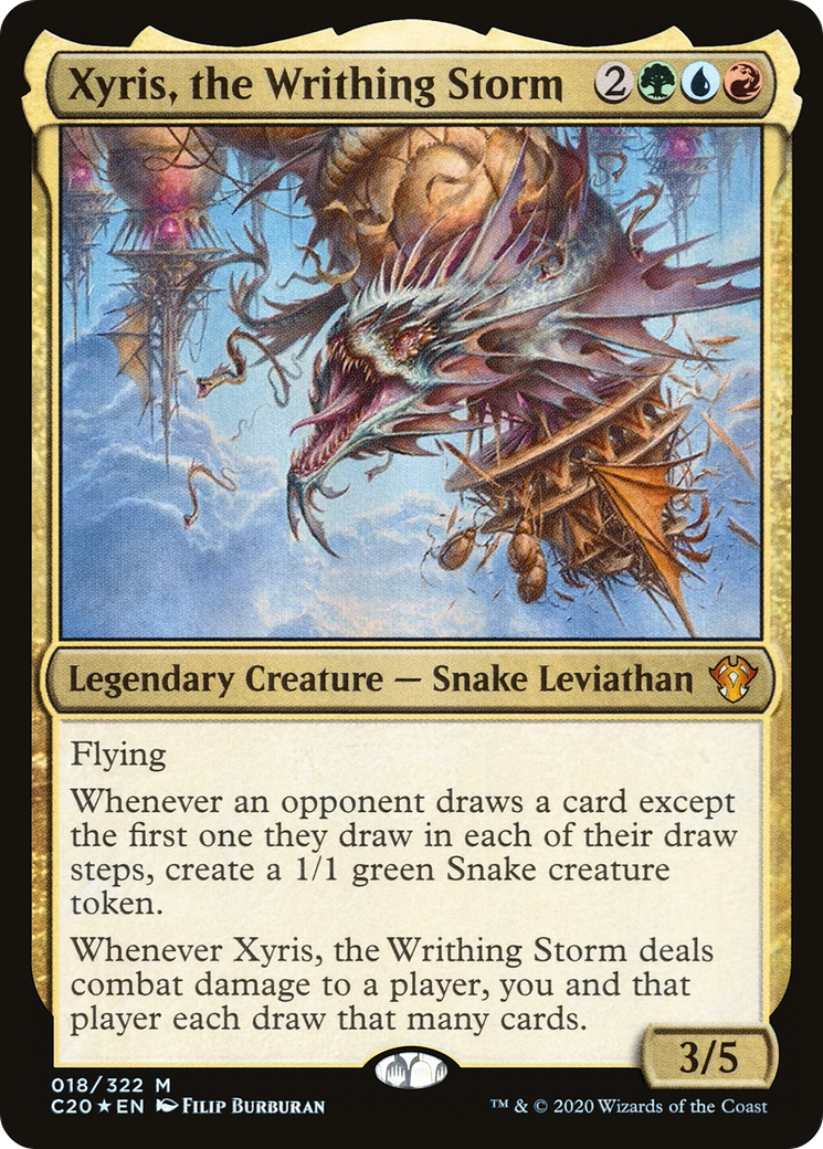 Xyris, the Writhing Storm (C20-018) [Commander 2020] Foil