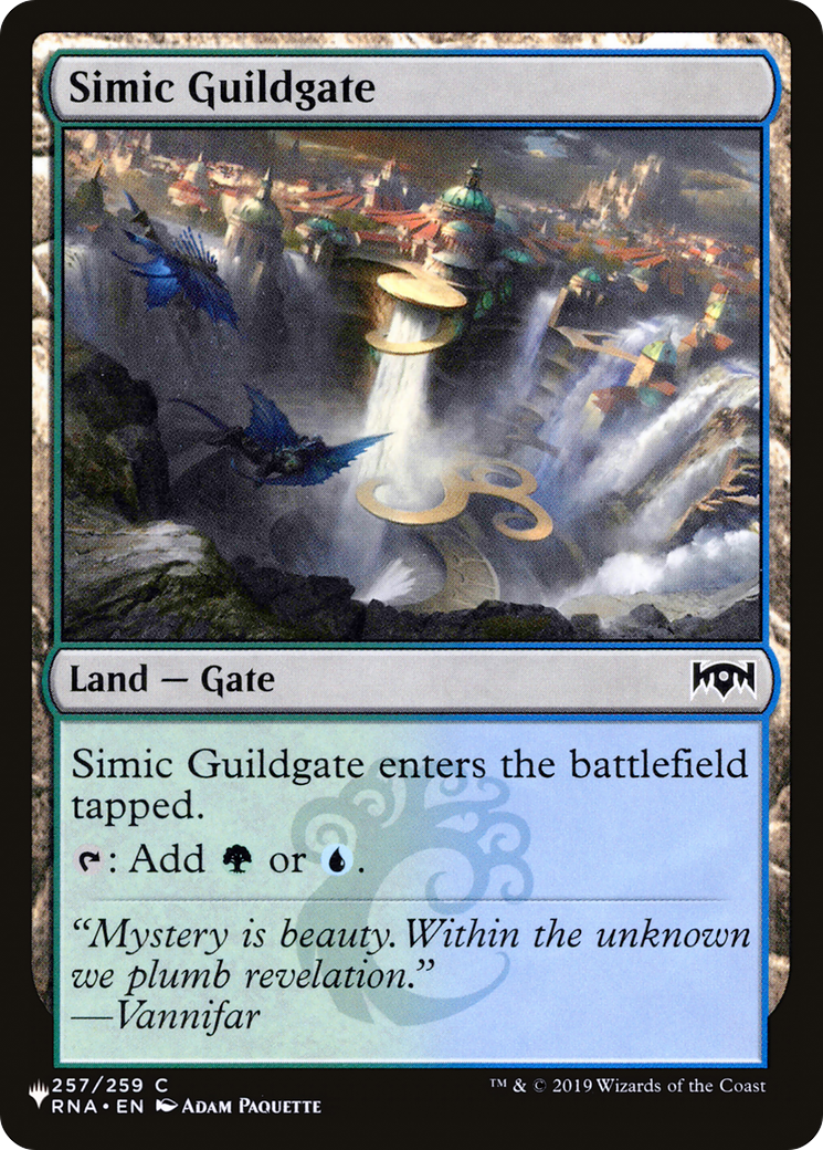 Simic Guildgate (LIST-257/259) [The List Reprints]