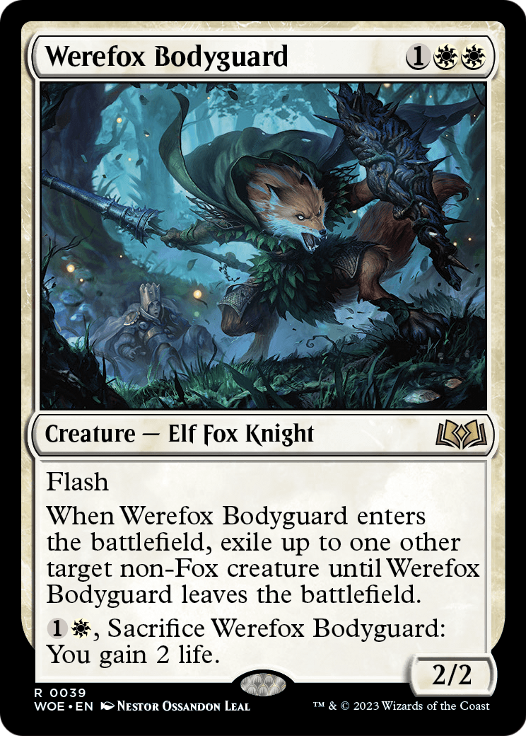 Werefox Bodyguard (WOE-039) [Wilds of Eldraine]