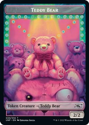 Teddy Bear // Balloon Double-sided Token [Unfinity] Foil