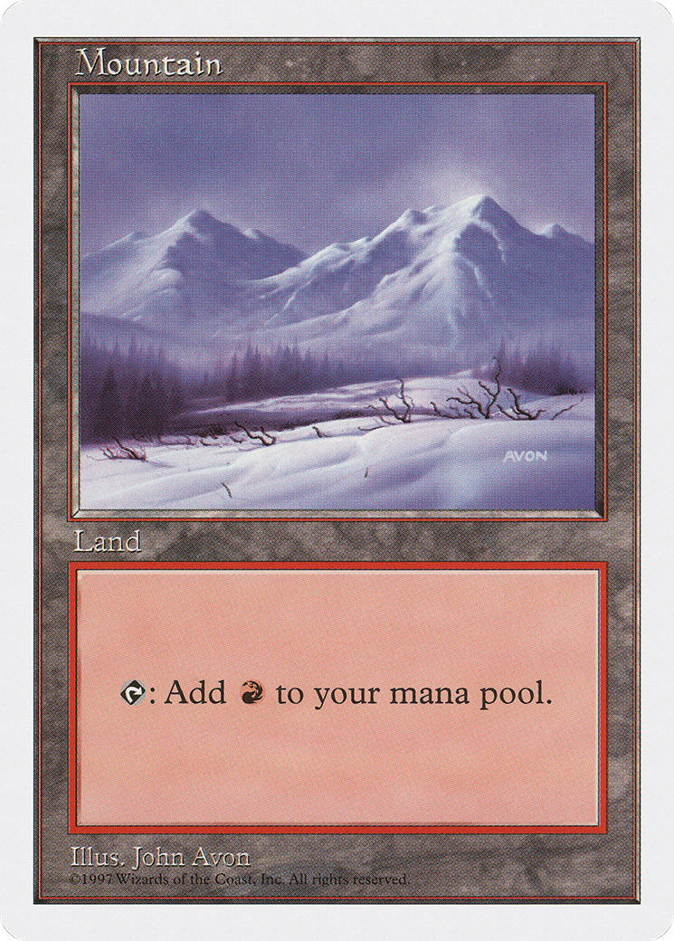 Mountain (5ED-442) [Fifth Edition]